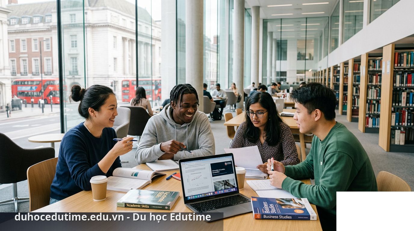 Môi trường học tập quốc tế tại University of London - Du học dự bị Anh tại University of London