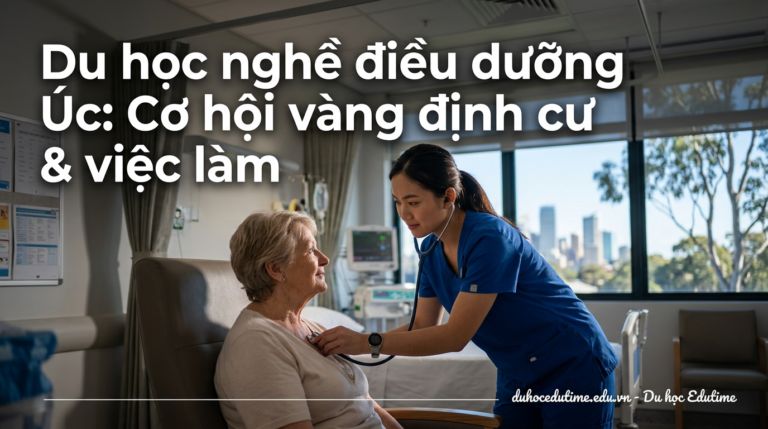 Du học nghề điều dưỡng Úc: Cơ hội vàng định cư & việc làm
