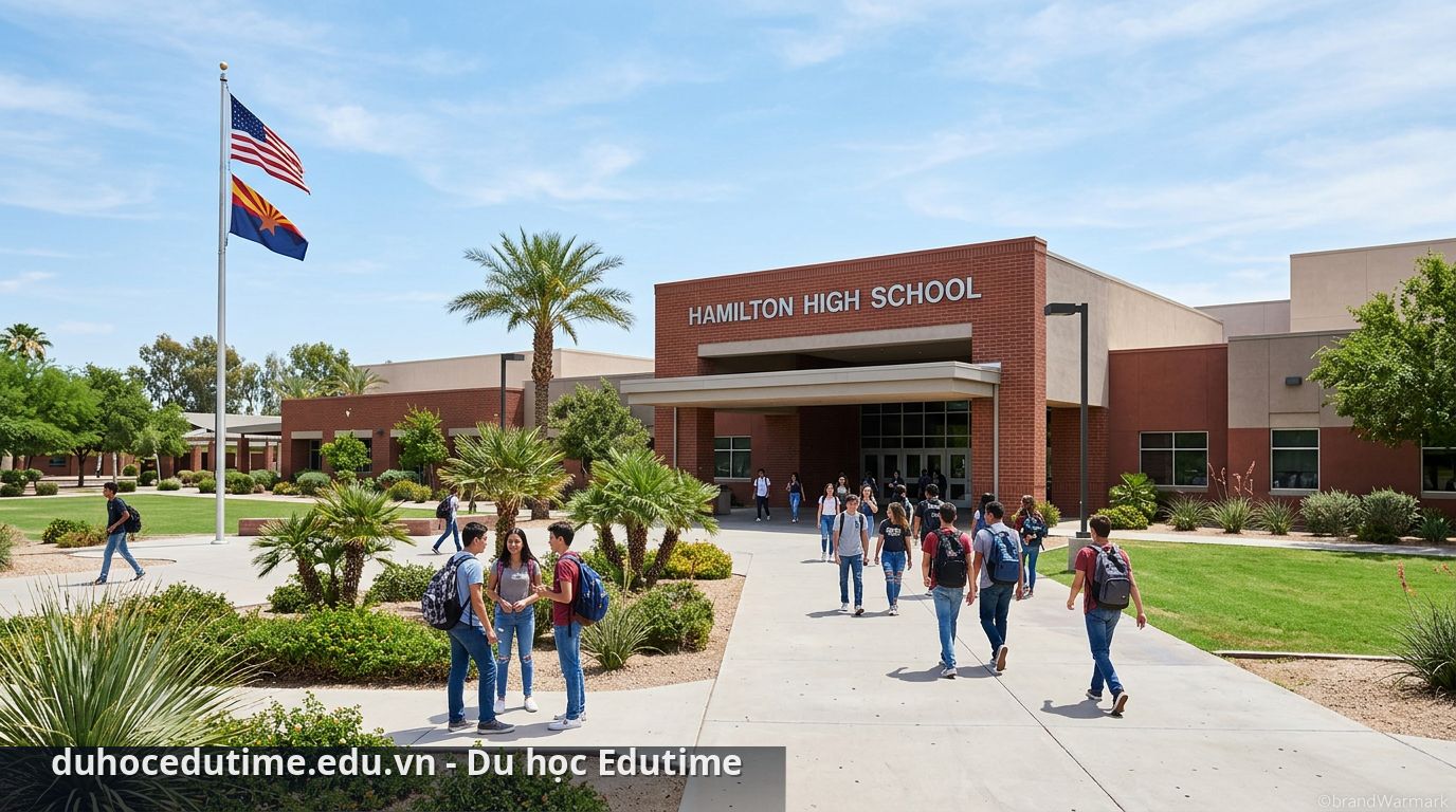 Du học trung học THPT Mỹ trường Hamilton High School 2 Môi trường học tập hiện đại tại Hamilton High School - Hamilton High School