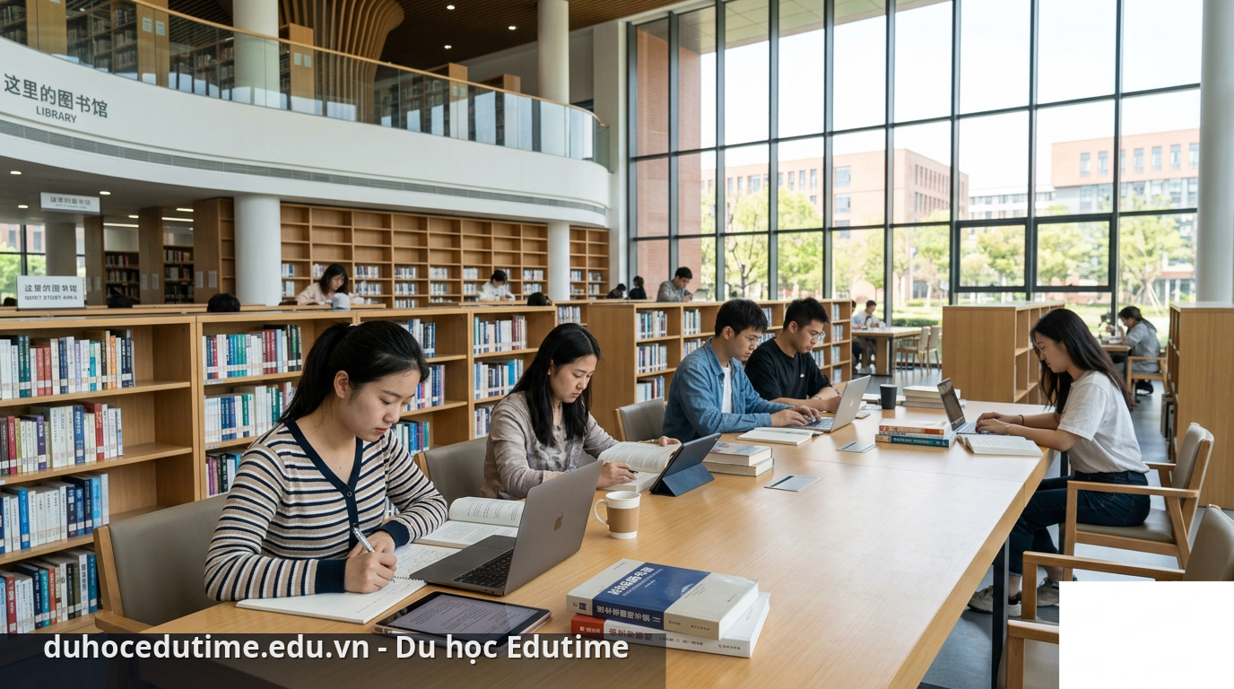 Trải nghiệm môi trường du học Trung Quốc hiện đại và chuyên nghiệp - du học Trung Quốc