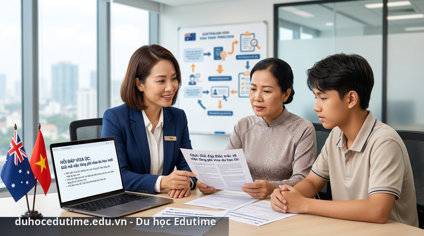 Hỏi đáp visa Úc: Giải mã việc tăng phí visa du học mới 1 hỏi đáp visa Úc - hinh minh hoa 1 - hỏi đáp visa Úc