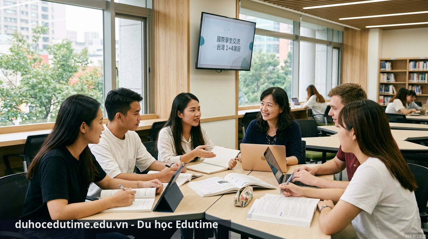 Môi trường học tập chuyên nghiệp tại Đài Loan - kinh nghiệm du học Đài Loan 1+4