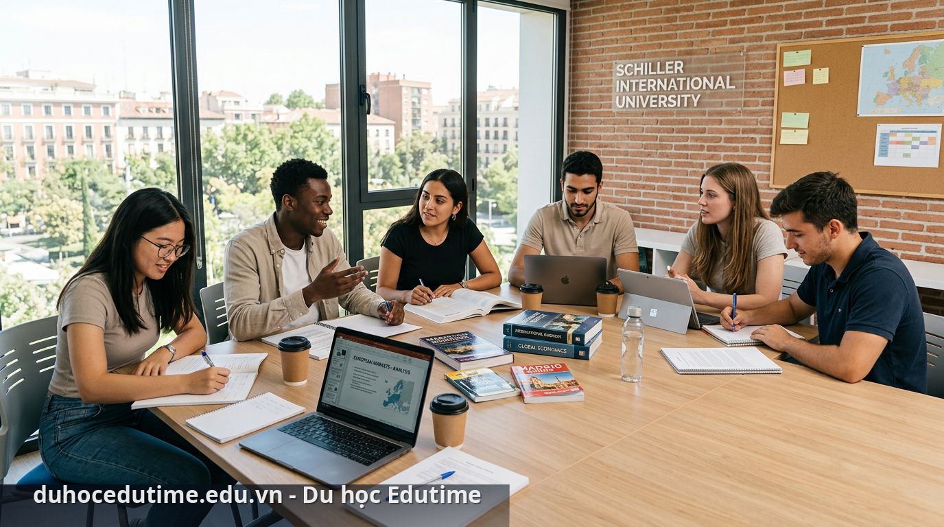 Du học Tây Ban Nha - Schiller International University (Madrid) 3 Môi trường học tập đa dạng tại Schiller International University - Schiller International University