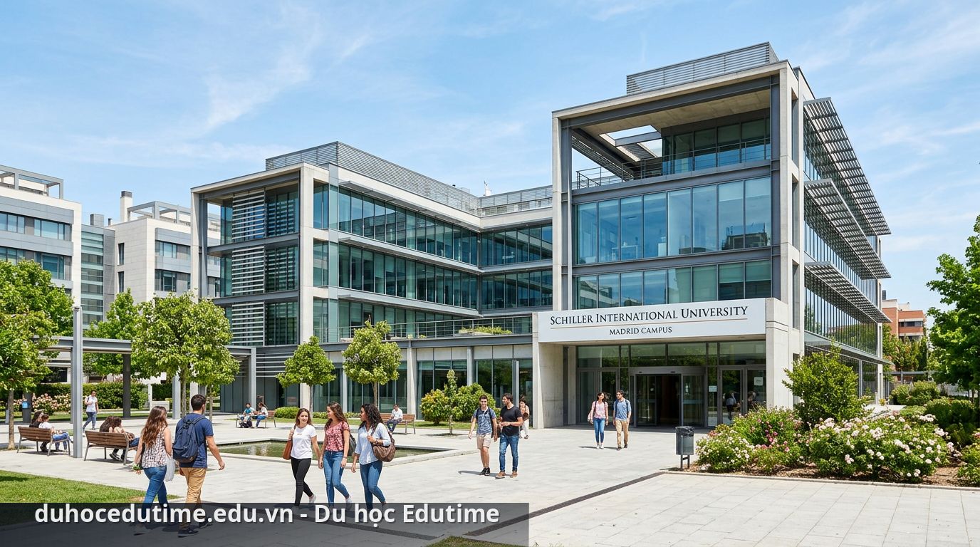 Du học Tây Ban Nha - Schiller International University (Madrid) 2 Cơ sở hiện đại của Schiller International University tại Madrid - Schiller International University