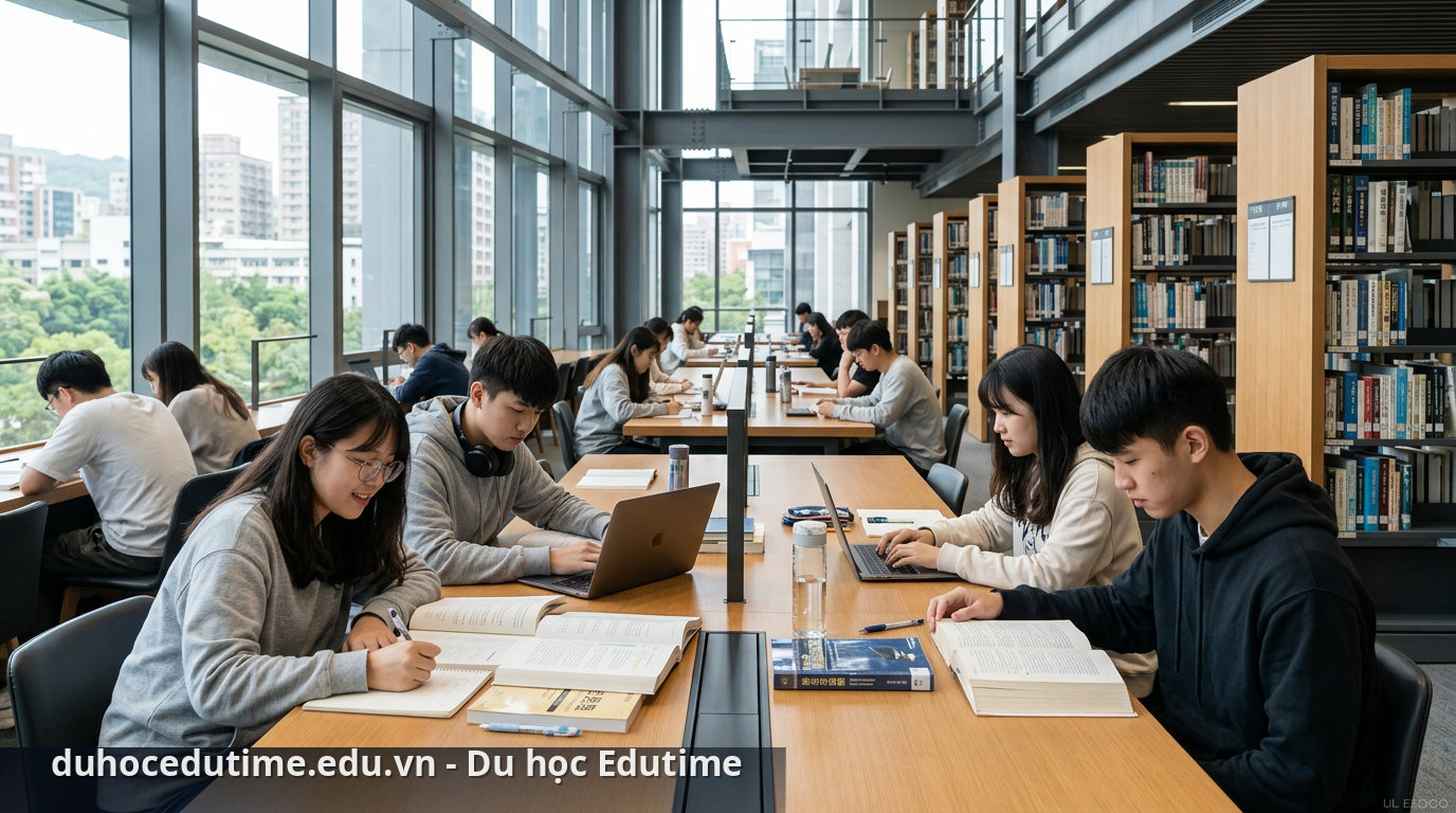 So sánh du học Đài Bắc và Cao Hùng: Nên chọn thành phố nào? 1 Môi trường học tập tại Đài Bắc hiện đại và năng động - so sánh du học đài bắc và cao hùng