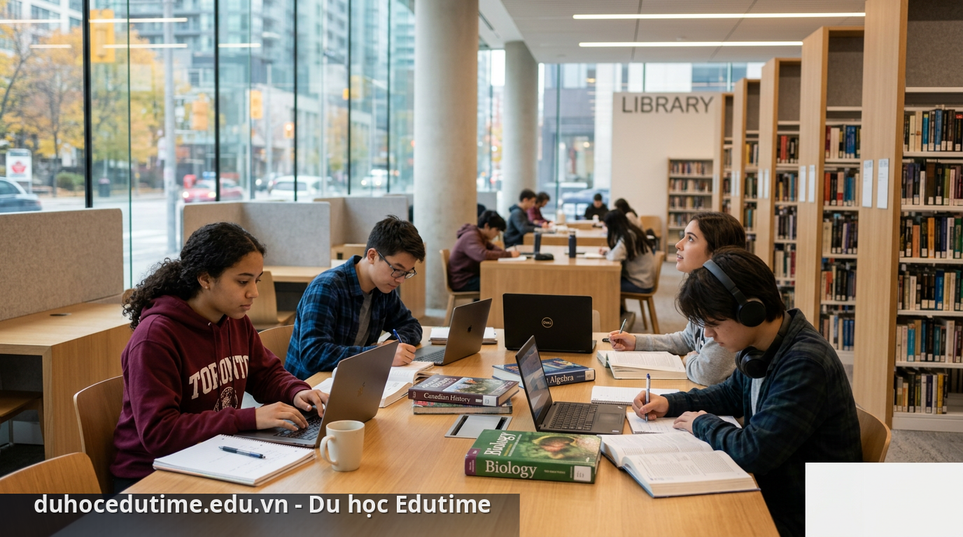 Môi trường học tập hiện đại tại Toronto, Ontario - nơi tốt nhất du học THPT Canada