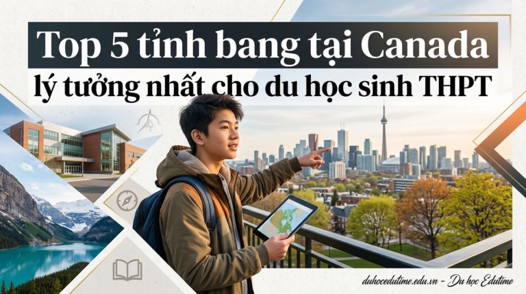 Top 5 tỉnh bang tại Canada lý tưởng nhất cho du học sinh THPT
