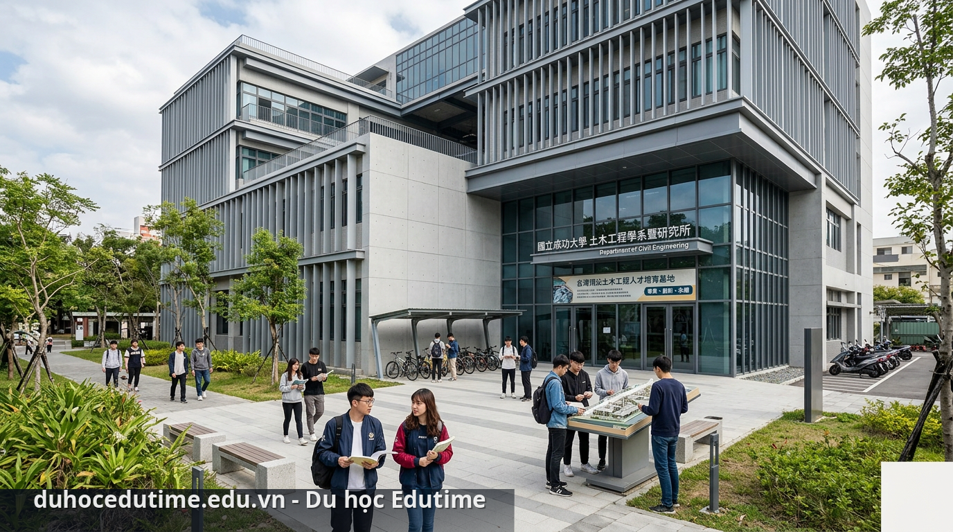 Đại học xây dựng tốt nhất Đài Loan với cơ sở hạ tầng hiện đại - trường đào tạo kỹ thuật xây dựng dân dụng Đài Loan