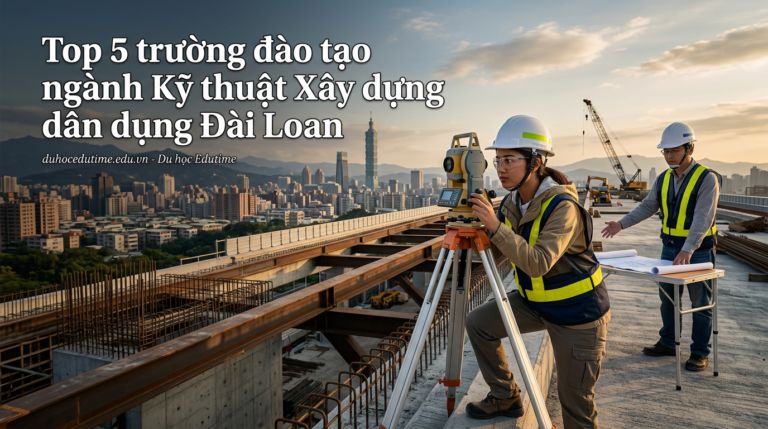 Top 5 trường đào tạo ngành Kỹ thuật Xây dựng dân dụng Đài Loan