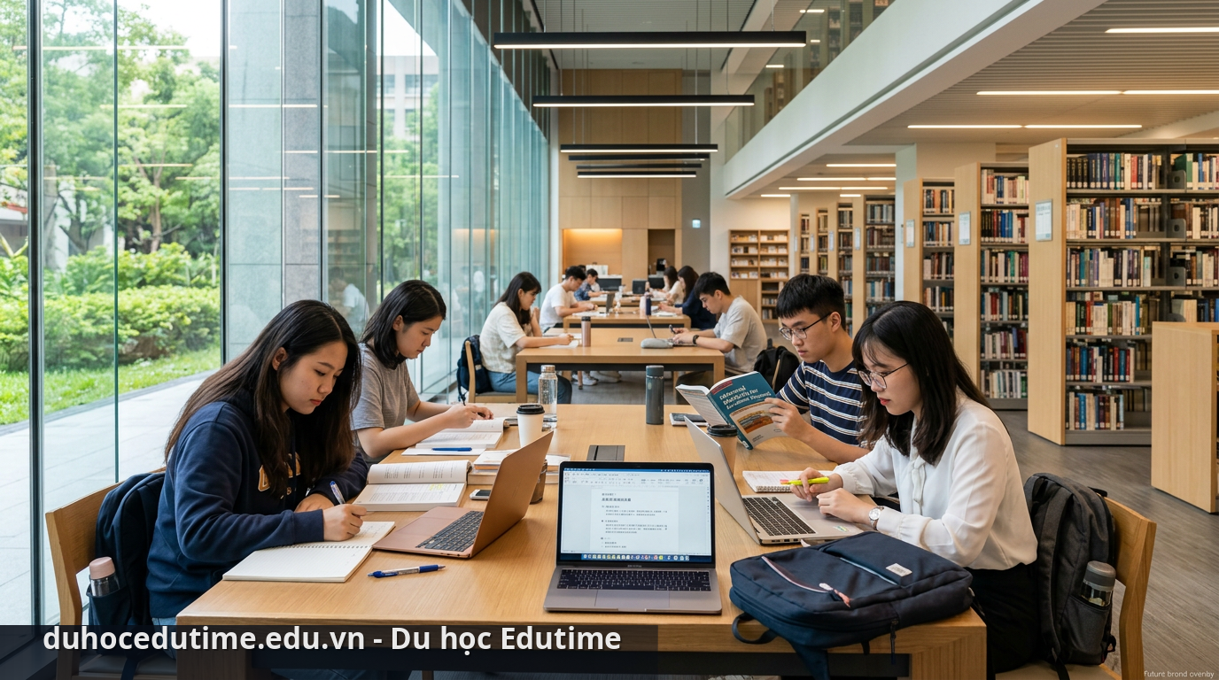 Môi trường học tập tại các trường đại học Đài Loan hệ 1+4 - trường đại học Đài Loan hệ 1+4
