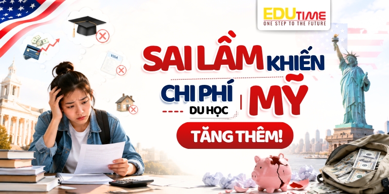 những sai lầm khiến chi phí du học mỹ tăng thêm hàng trăm triệu đồng