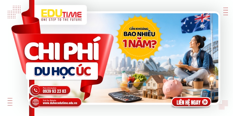 chi phí du học úc 2027: cần bao nhiêu tiền 1 năm?