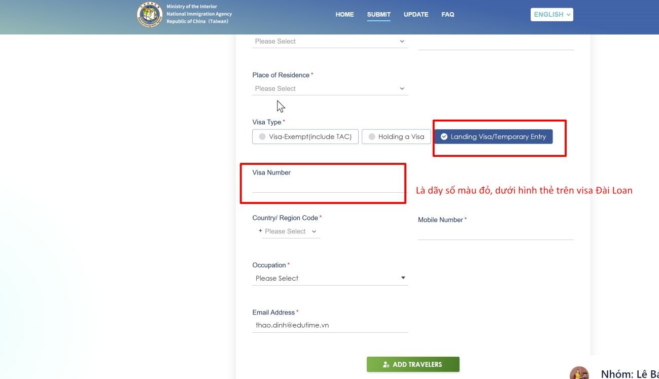Hướng Dẫn Khai Báo điện Tử Nhập Cảnh Đài Loan (twac) Nhanh Chóng