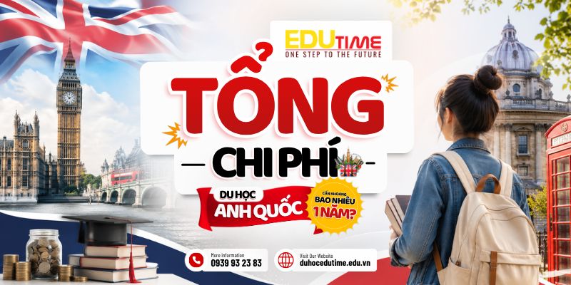tổng chi phí du học anh 2027 một năm cần bao nhiêu tiền?