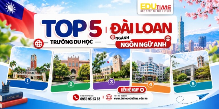 Top 5 trường du học Đài Loan ngành Ngôn ngữ Anh nên chọn!