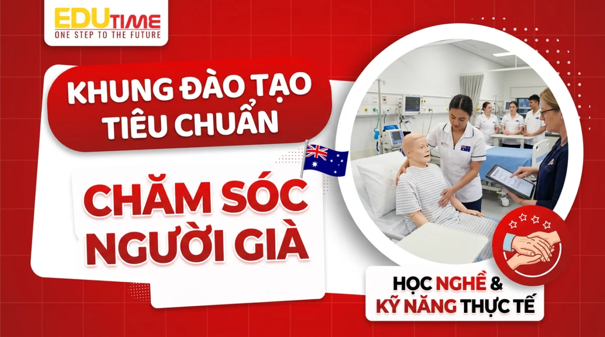 Học viên ngành chăm sóc người cao tuổi cần hoàn thành tối thiểu 120 giờ thực hành thực tế tại cơ sở liên kết - Các trường nghề đào tạo ngành chăm sóc người già tại Úc tiêu biểu