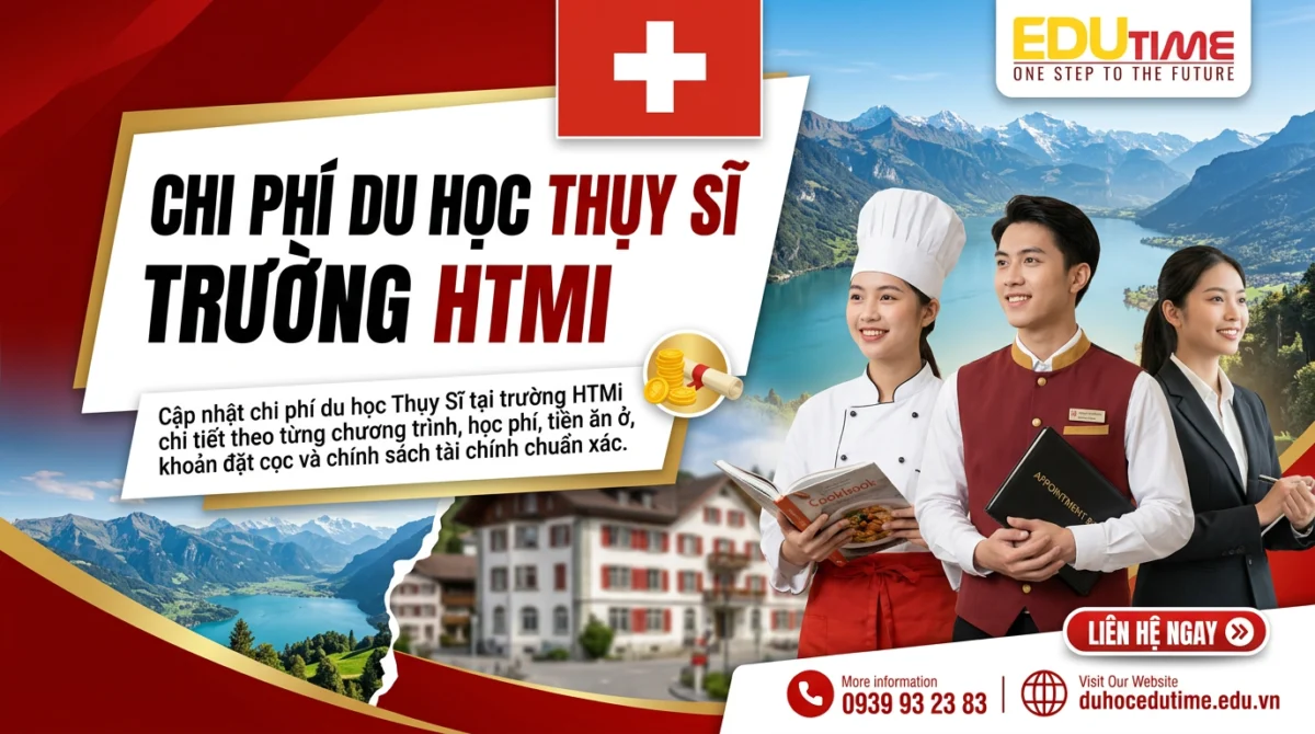 Chi phí du học thụy sĩ trường HTMi