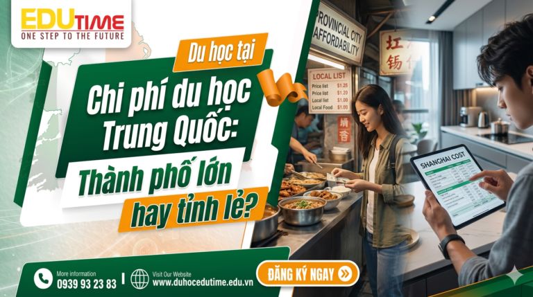 Chi phí du học Trung Quốc: Thành phố lớn hay tỉnh lẻ?
