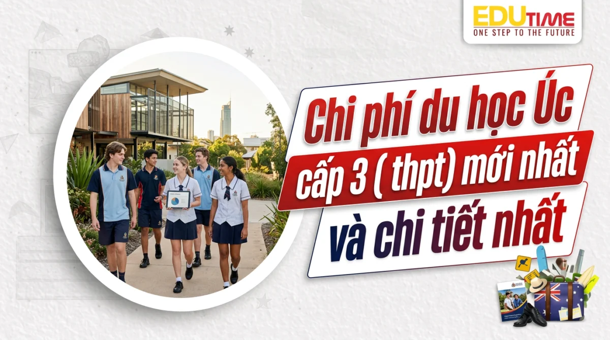 Chi phí du học Úc cấp 3 ( thpt) mới nhất và chi tiết nhất