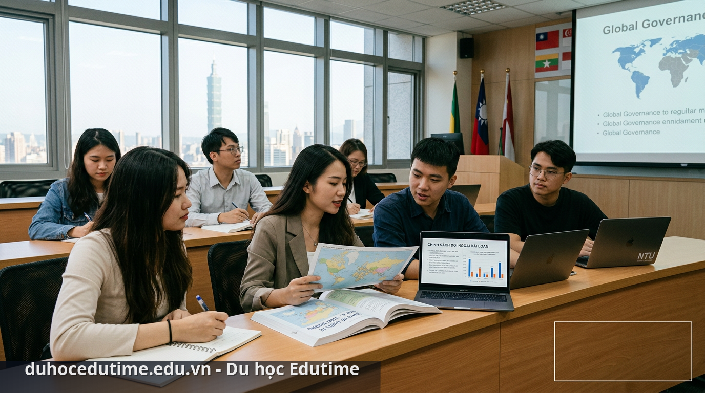Có nên du học Đài Loan ngành Quan hệ Quốc tế? Khám phá ngay 1 Trải nghiệm học tập ngành Quan hệ Quốc tế tại Đài Loan - du học Đài Loan ngành Quan hệ Quốc tế