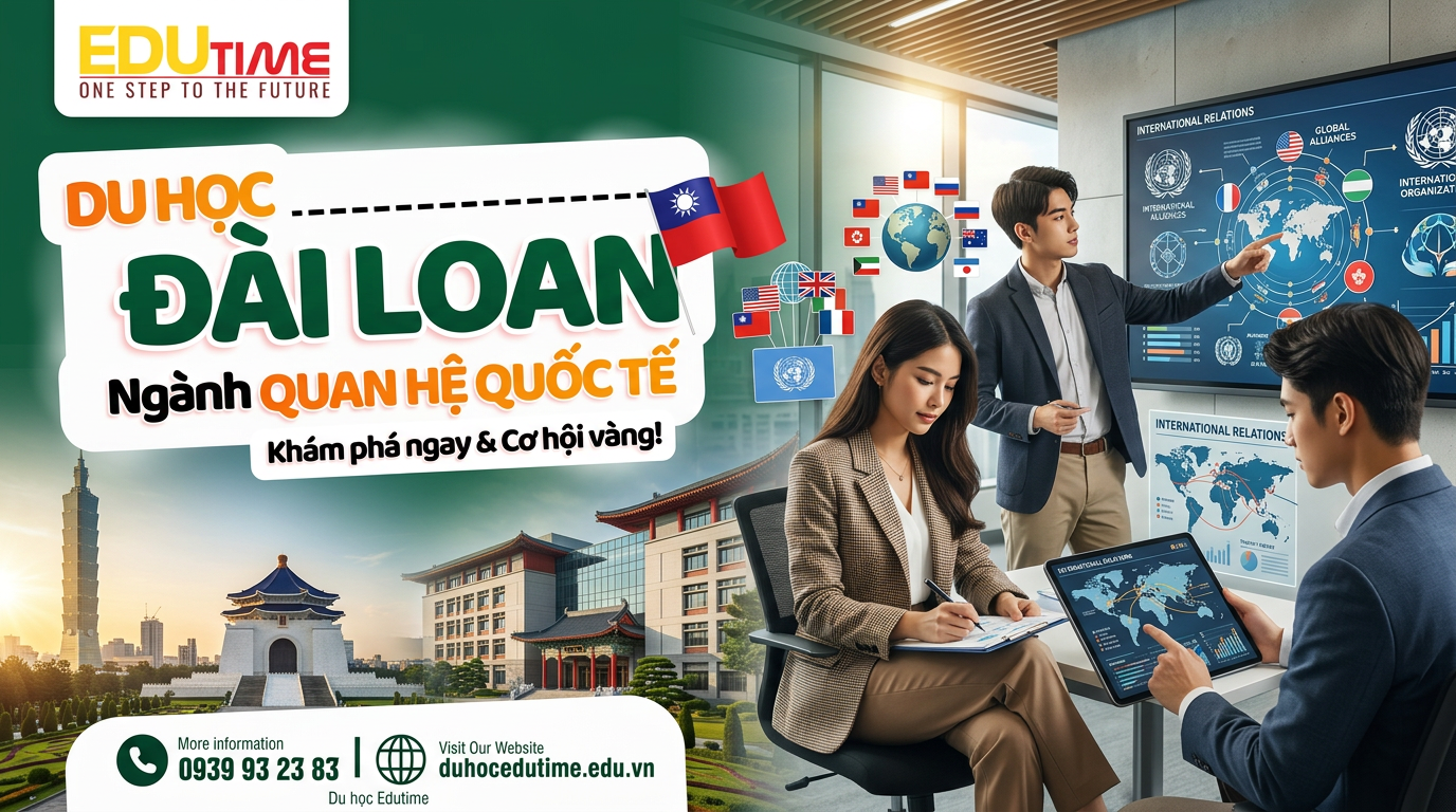 Có Nên Du Học Đài Loan Ngành Quan Hệ Quốc Tế? Khám Phá Ngay