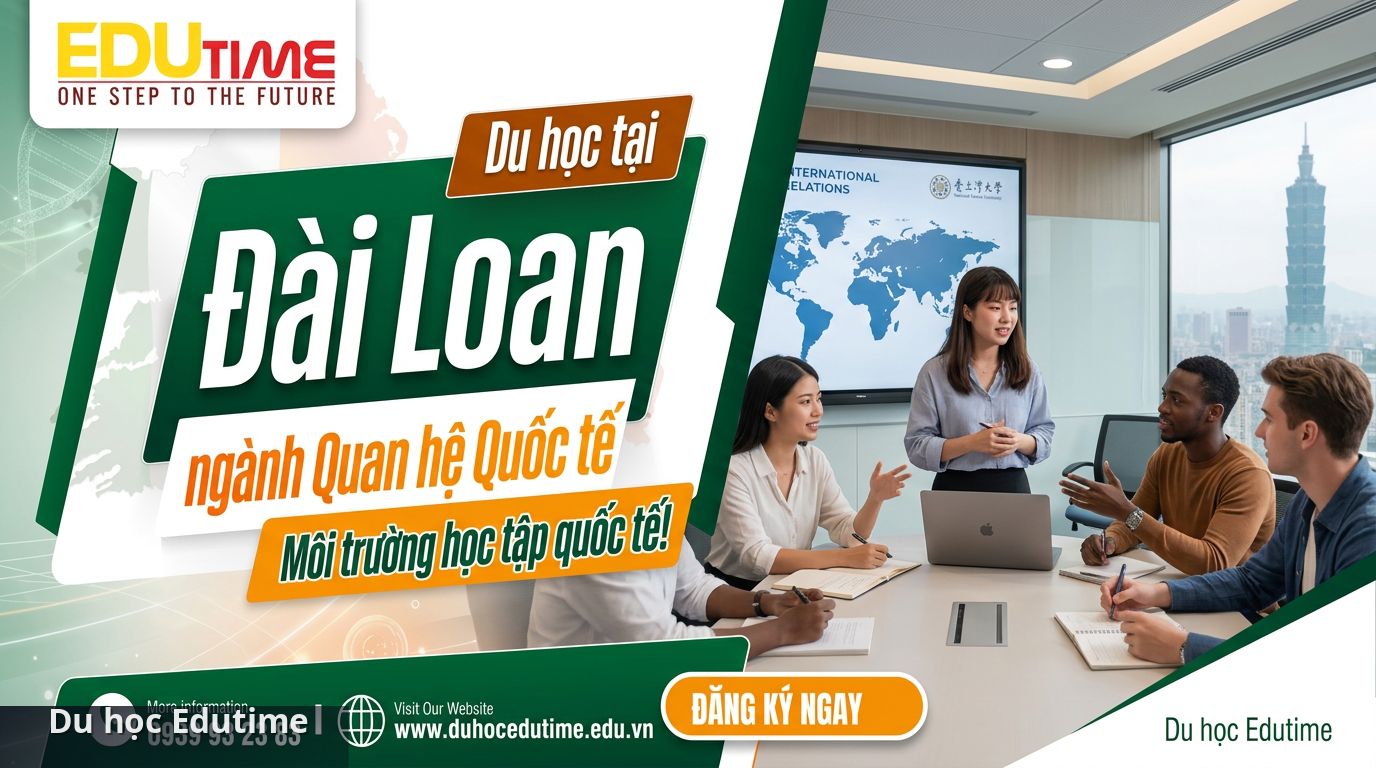 Có nên du học Đài Loan ngành Quan hệ Quốc tế? Khám phá ngay 2 Sinh viên ngành Quan hệ Quốc tế tại Đài Loan trong giờ thảo luận - du học Đài Loan ngành Quan hệ Quốc tế