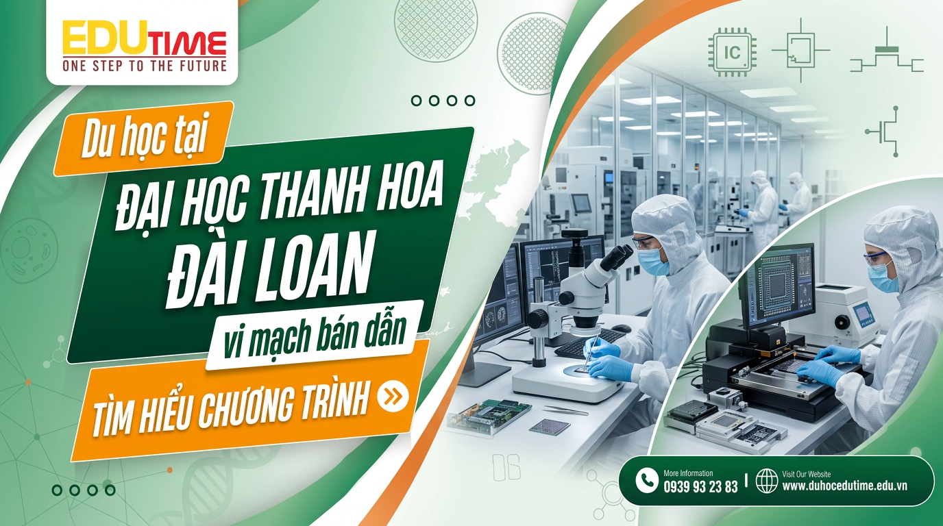 Đại học Thanh Hoa và Dương Minh Giao Thông: So sánh ngành vi mạch 2 Sinh viên thực hành nghiên cứu tại phòng thí nghiệm chuyên sâu - đại học Thanh Hoa Đài Loan