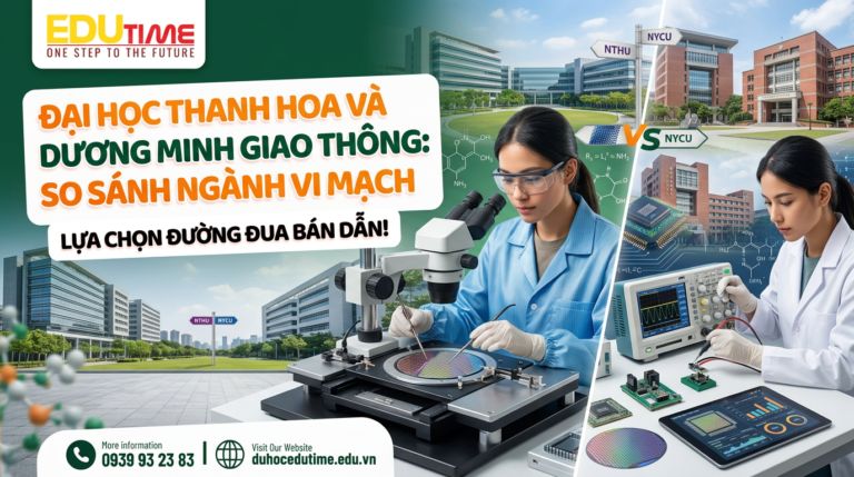 Đại học Thanh Hoa và Dương Minh Giao Thông: So sánh ngành vi mạch