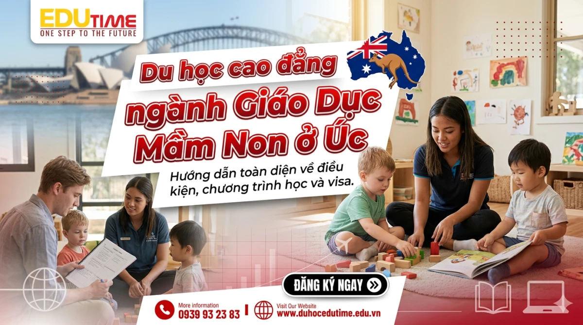 Du học cao đẳng ngành Giáo Dục Mầm Non ở Úc