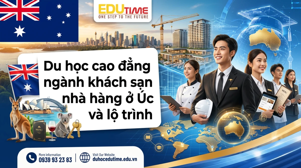 Du học cao đẳng ngành khách sạn nhà hàng ở Úc và lộ trình