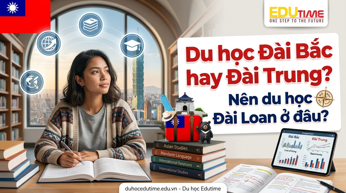 Du Học Đài Bắc Hay Đài Trung? Nên Du Học Đài Loan ở đâu?