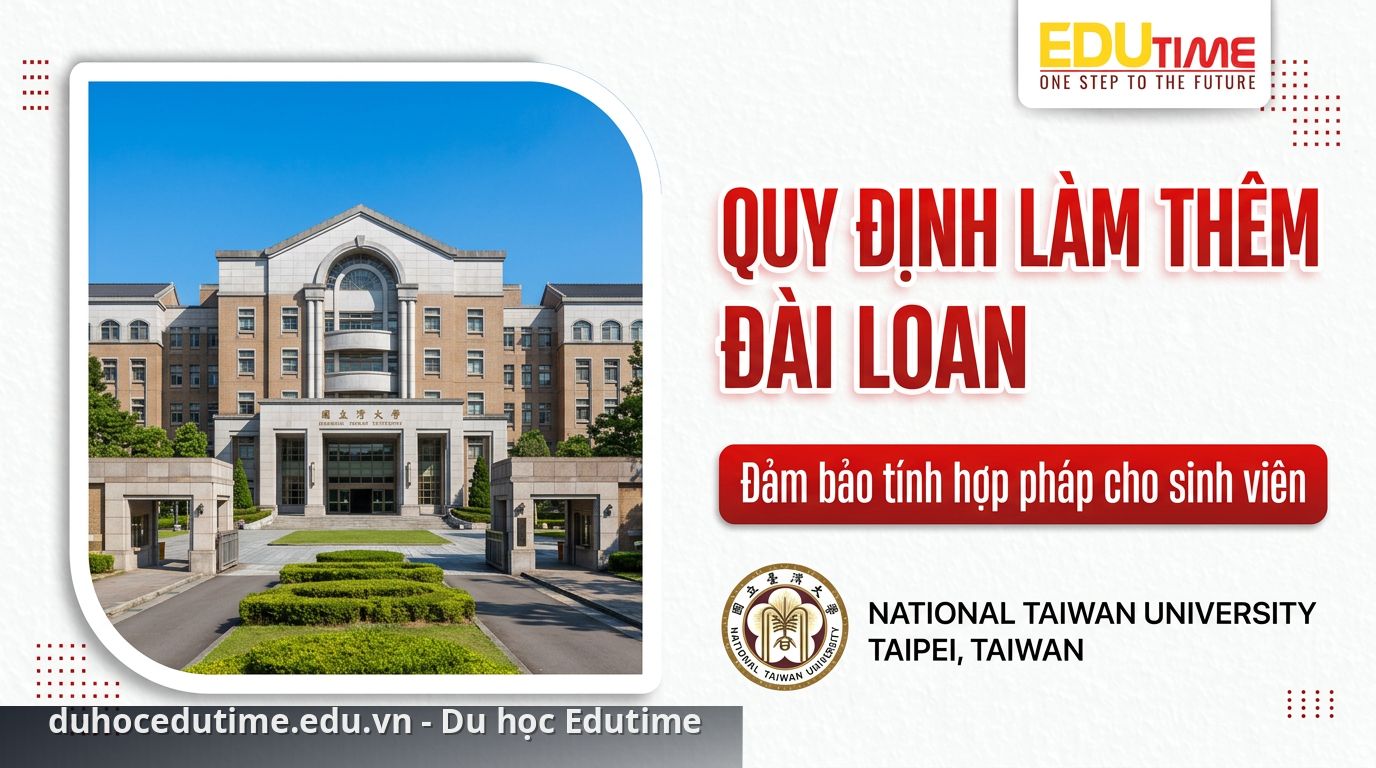 Sinh viên cần tuân thủ quy định làm thêm du học Đài Loan để đảm bảo tính hợp pháp - du học Đài Loan bao lâu được đi làm thêm