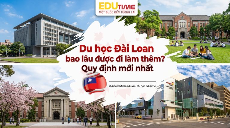 Du học Đài Loan bao lâu được đi làm thêm? Quy định mới nhất