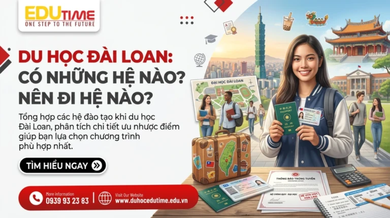Du học đài loan có những hệ nào? nên đi hệ nào?