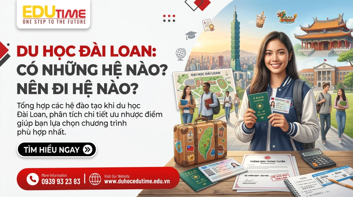 Du Học đài Loan Có Những Hệ Nào? Nên đi Hệ Nào?