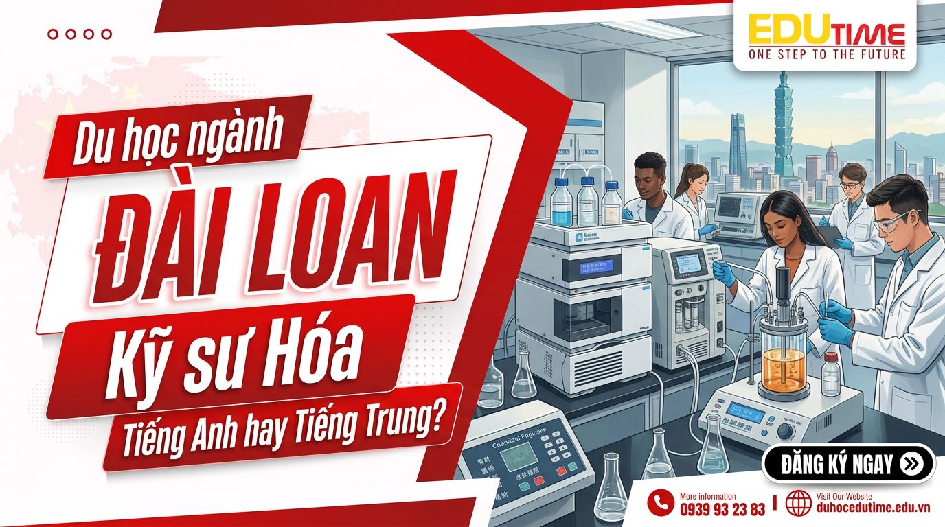 Du học Đài Loan ngành Kỹ sư Hóa: Tiếng Anh hay Tiếng Trung? 1 Môi trường học tập ngành Kỹ sư Hóa bằng tiếng Anh tại Đài Loan - du học Đài Loan ngành Kỹ sư Hóa