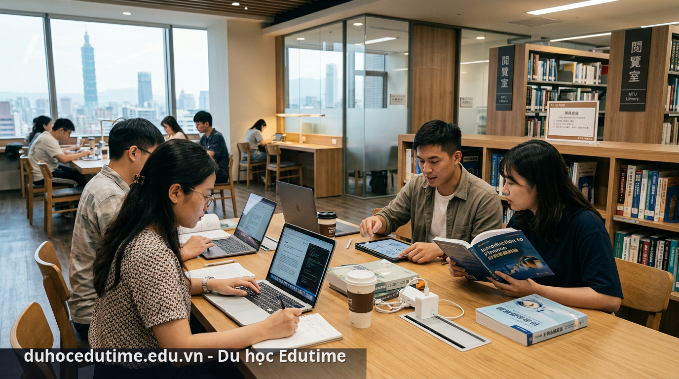 Du học Đài Loan vừa học vừa làm: Tất tần tật điều cần biết 2 Sinh viên tận dụng thời gian học và làm để tối ưu chi phí - du học Đài Loan vừa học vừa làm