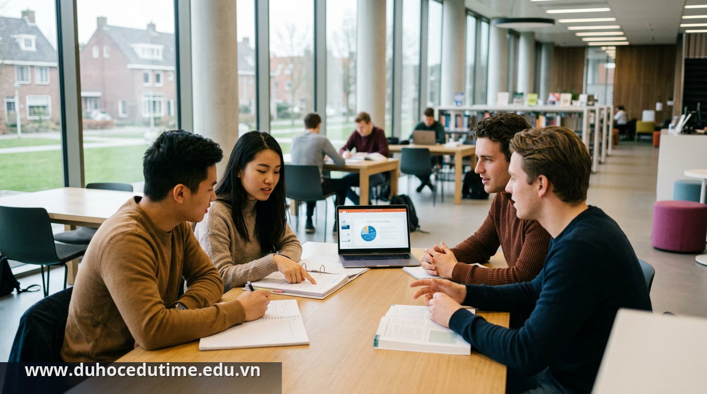 Môi trường học tập năng động khi du học Hà Lan ngành Marketing - du học Hà Lan ngành Marketing