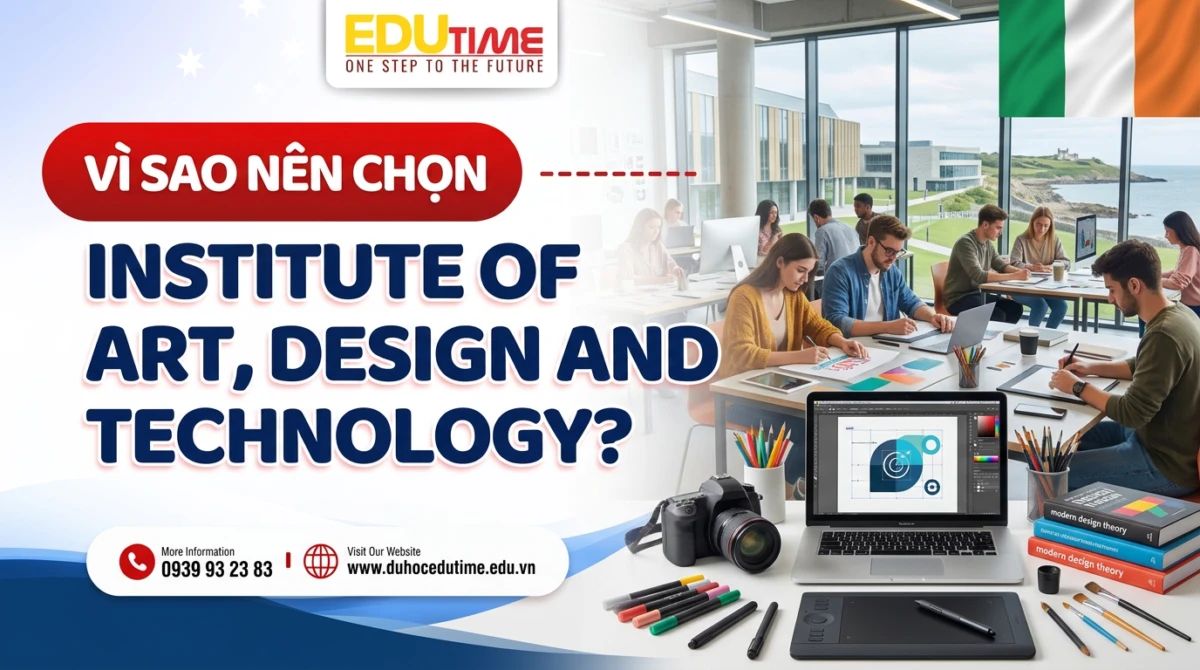 Du học Ireland trường đại học Institute of Art, Design and Technology 7 Sinh viên làm việc tại xưởng thiết kế hiện đại của trường - Institute of Art, Design and Technology
