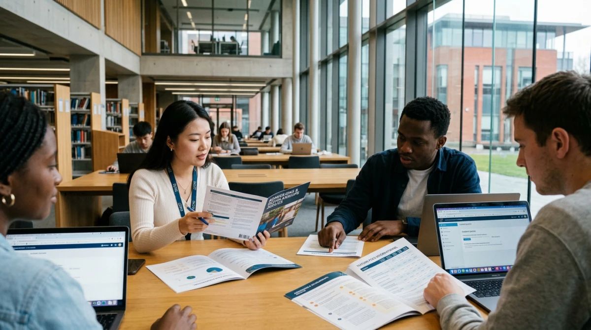 Du học Ireland trường đại học Dublin City University DCU 8 Không gian học tập và thư viện hiện đại phục vụ sinh viên nghiên cứu - Dublin City University DCU