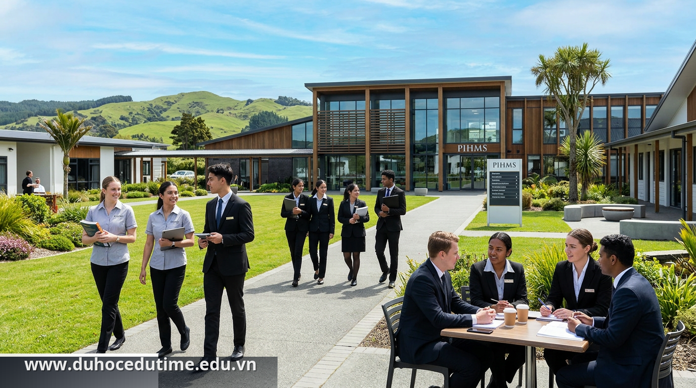 Mô hình đào tạo khách sạn thực chiến tại Pacific International Hotel Management School - du học New Zealand ngành ẩm thực và quản trị nhà hàng khách sạn