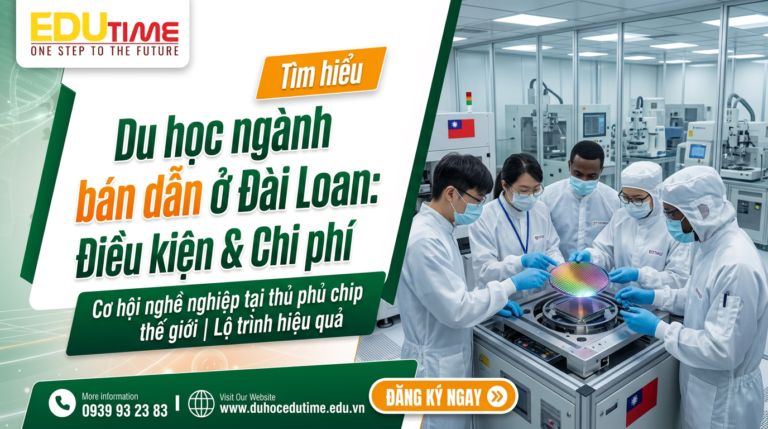 Du học ngành bán dẫn ở Đài Loan: Điều kiện & Chi phí