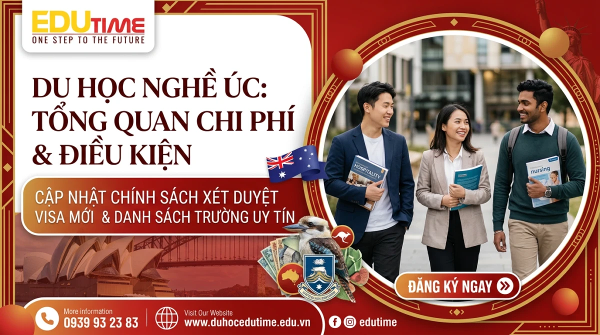Du học nghề úc: Tổng quan chi phí, điều kiện, danh sách trường uy tín