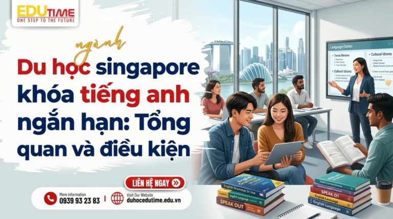 Du học singapore khóa tiếng anh ngắn hạn: Tổng quan và điều kiện