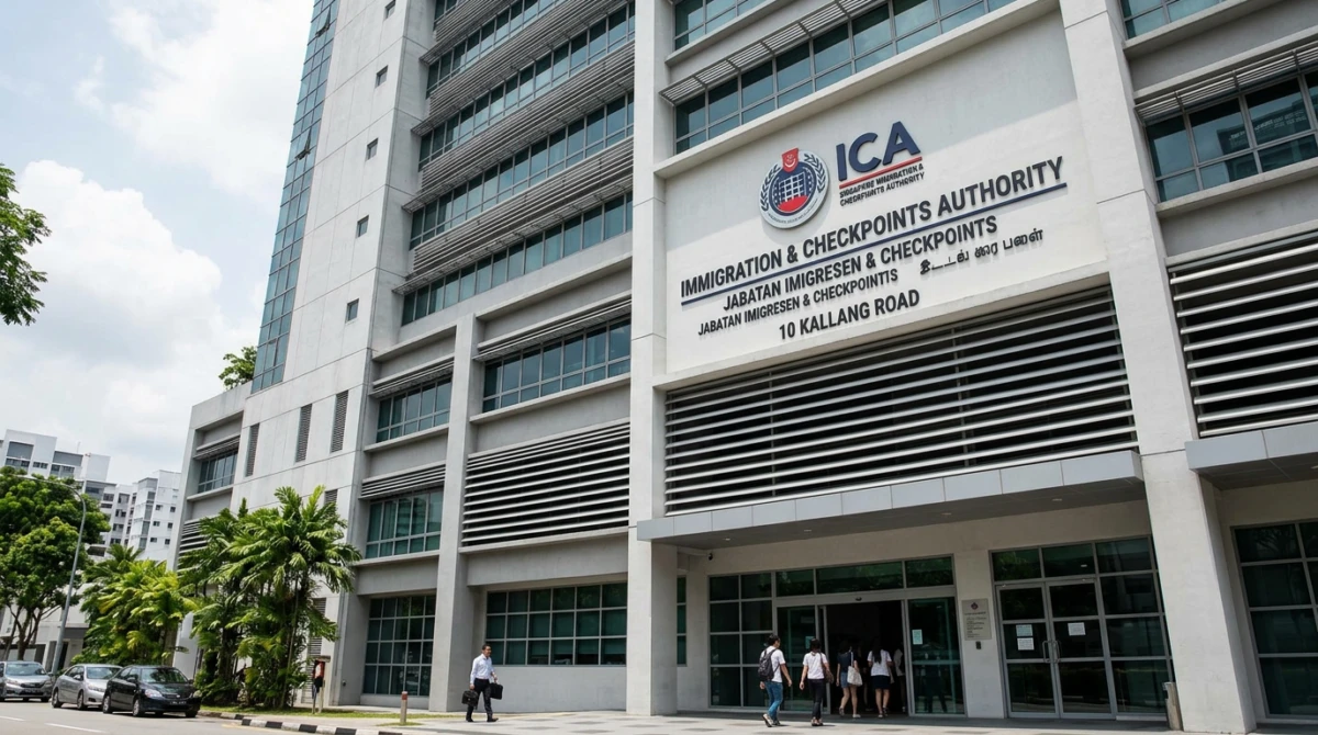 Trụ sở Cục Xuất nhập cảnh Singapore ICA nơi quản lý thủ tục Student - Du học Singapore ngành Hospitality