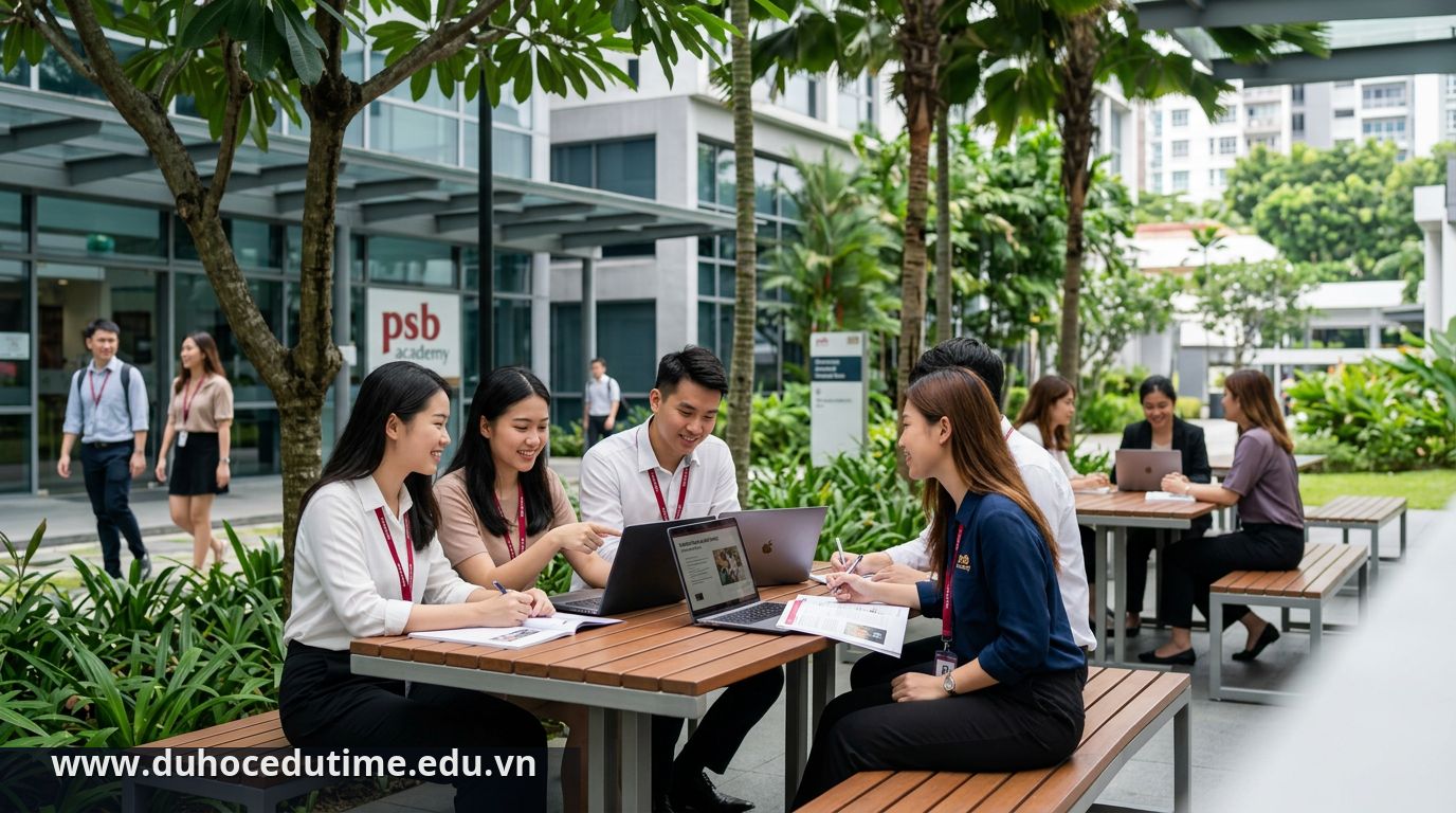 PSB Academy là lựa chọn phổ biến cho sinh viên theo đuổi ngành Marketing tại Singapore - Du học Singapore ngành Marketing