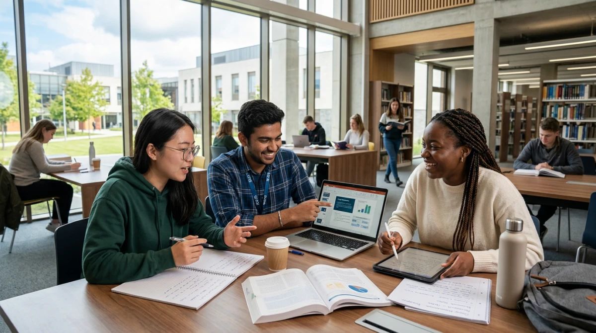 Du học Ireland trường đại học Institute of Technology Carlow 8 Không gian học tập và nghiên cứu tại thư viện trường - Institute of Technology Carlow