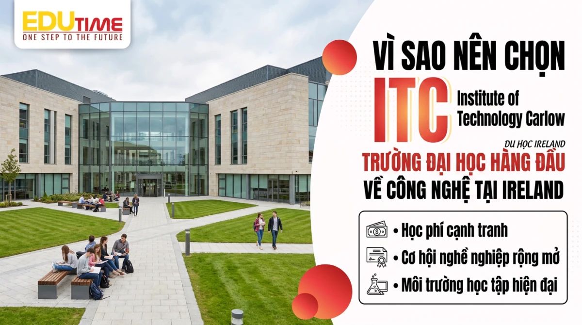 Du học Ireland trường đại học Institute of Technology Carlow 7 Khuôn viên học xá hiện đại và năng động của trường - Institute of Technology Carlow