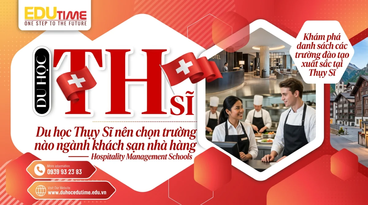 Du học Thụy Sĩ nên chọn trường nào ngành khách sạn nhà hàng