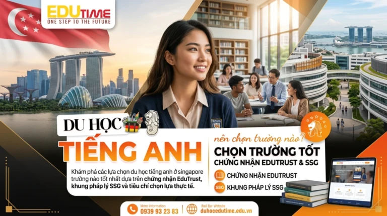 Du học tiếng anh ở singapore trường nào tốt